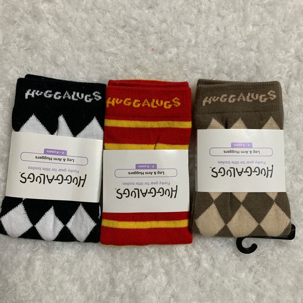 Huggalugs set of 3 arm or legwarmers NWT 💕💕
